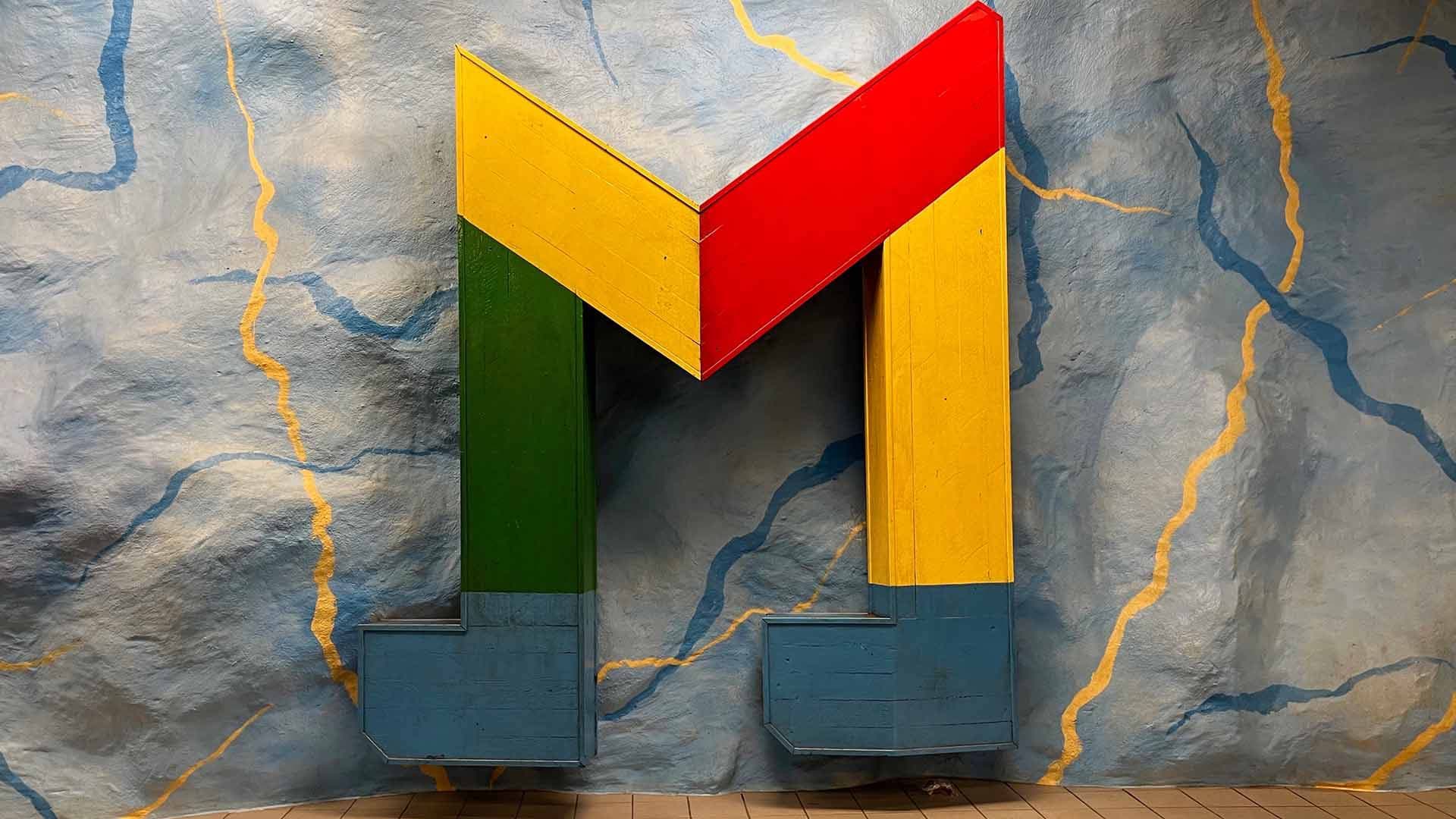 Konsten i tunnelbanan  Stadion Ennu Hallek