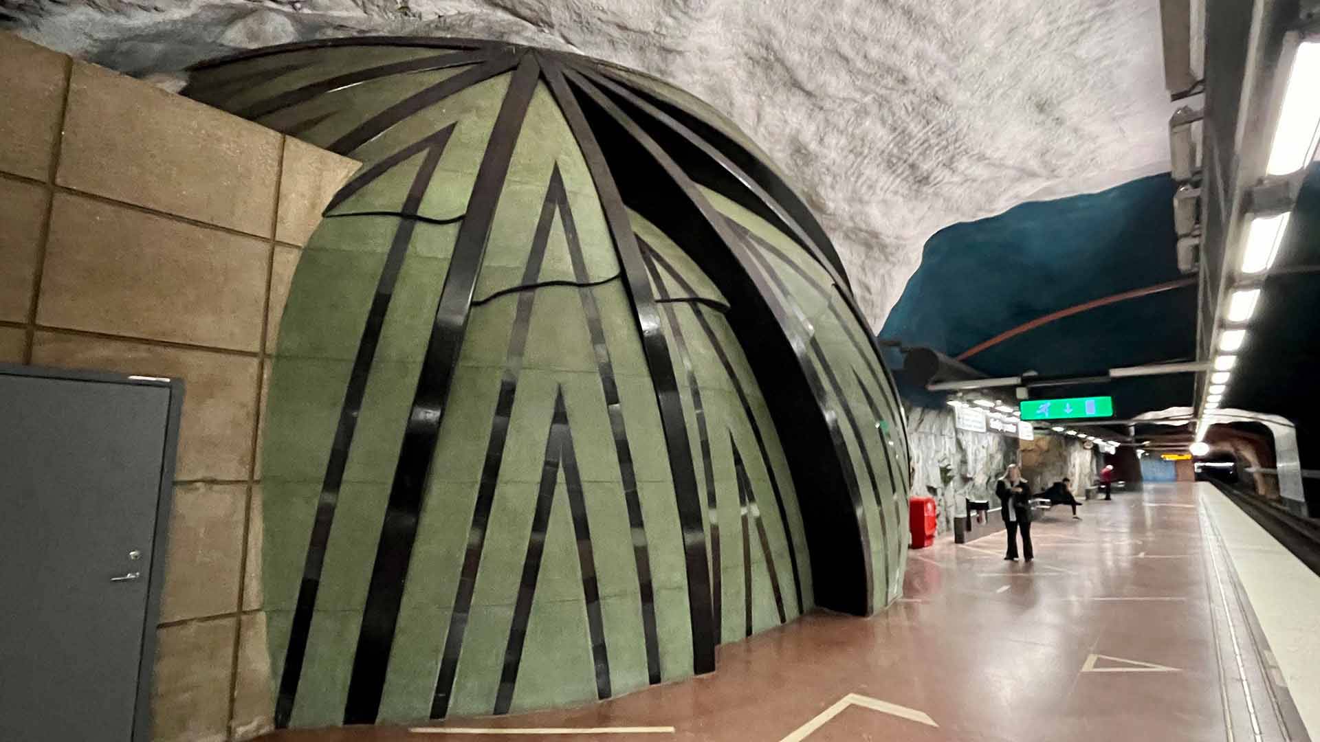 Konsten i tunnelbanan  Sundbyberg Lars Kleen